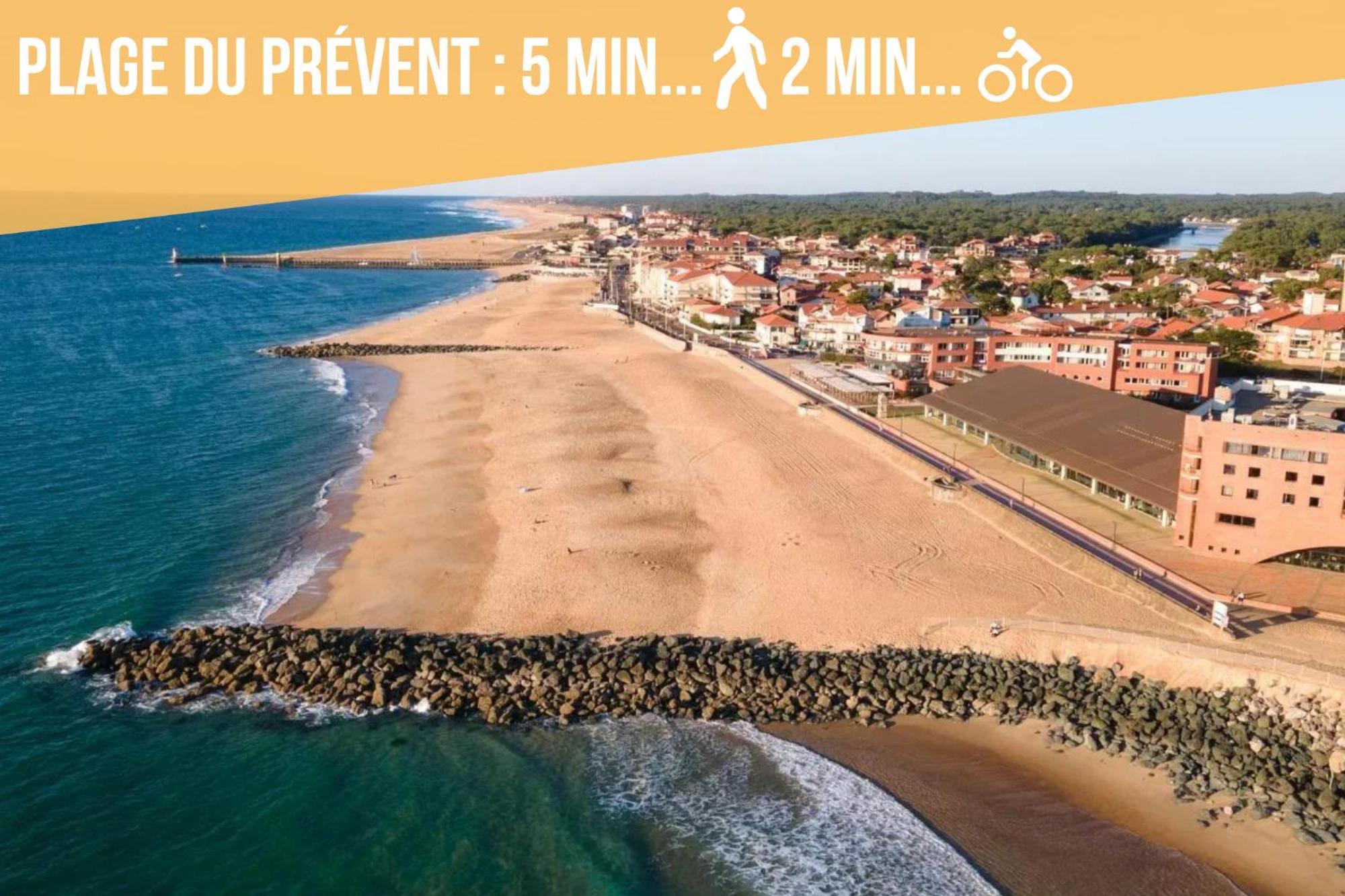 Capbreton - Cers - Plage - Famille - Wifi Exterior foto